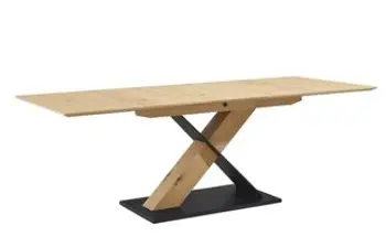 Tisch Eiche massiv Gestell Metall