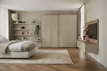 Ein ruhiges und stimmiges Gesamtbild für erholsamen Schlaf.