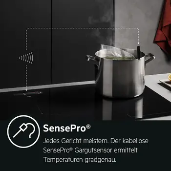 Senseporo Garsensor auf dem Herd