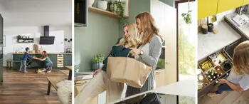 Küchenfronten gibt es in vielen verschiedenen Farben und aus unterschiedlichen Materialien.