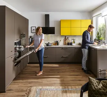 Zu den U-förmigen Küchen