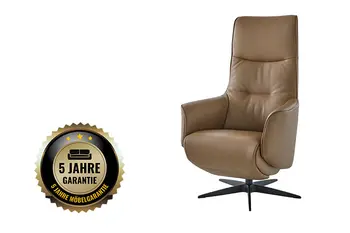 5 Jahres Garantie auf den Contur Relaxsessel Riposo.
