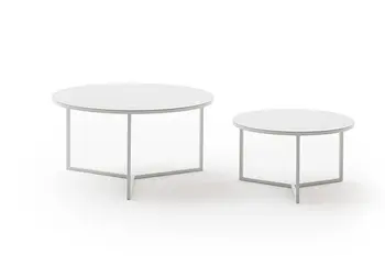 Freistller von Couchtisch Joan von RAUM.FREUNDE im Trend-Farbton Kreide