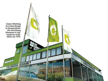 Bild eines Contur Händlers um das Jahr 1979