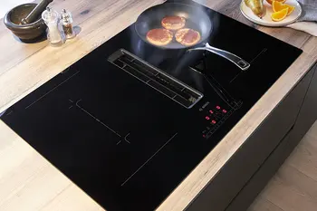 Bora Muldenluefter saugt Pancake-Bratgeruch ein