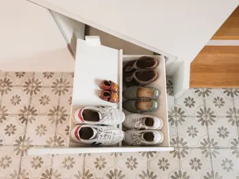 Schuhauszug im Einbauschrank