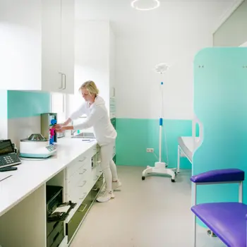 Laboreinrichtung in einer Hausarztpraxis