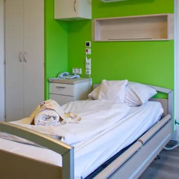 Patientenzimmer in einer Reha-Klinik