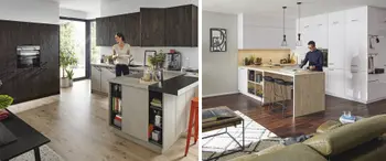 Küchensinseln gibt es auch als Halbinsel für die Küche.