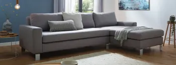 Ecksofa WOLKENWEICH in der Farbe kies