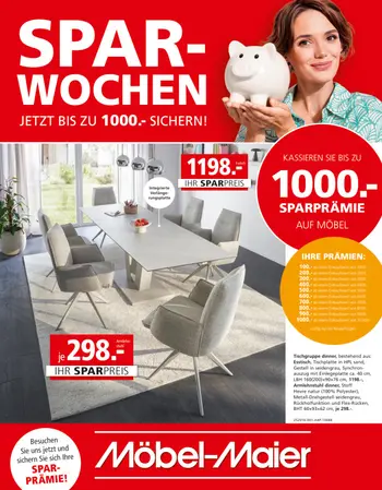 Spar Wochen Möbel Maier