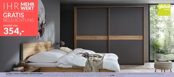 Global Viana Schwebetürenschrank