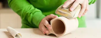 Holz schleifen Handwerk