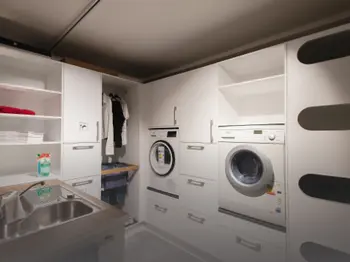 Hauswirtschaftsraum in der Küchenausstellung