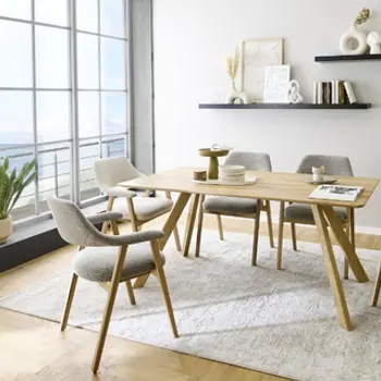 Link zu den Esstischen, Holz, Keramik, MDF, Auszug 