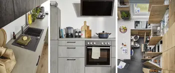 Singleküchen eignen sich hervorragend für kleine Stadtwohnungen und Menschen, die nicht viel kochen.