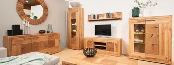 Wohnzimmermöbel im wöm Naturholzmöbel
