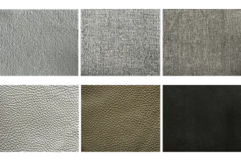 Stoff- und Ledermuster für Armlehnstuhl Natura Home Calyra.