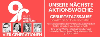 90 Jahre Möbel Wolfrath