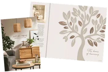 Cover des neuen Natura Home Katalogs ab 01.09.2025