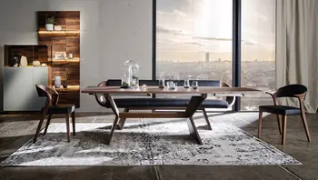 Voglauer Esstisch, Essbereich mit dunklem Holz - bei Himmlisch Wohnen Asbach Bäumenheim Ihrem Voglauer Händler zwischen Donauwörth und Augsburg, Voglauer Studio und Voglauer kaufen