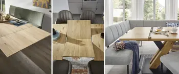 Ausziehbare Esstische