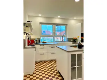 Inselküche in einem Altbau