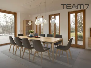 Massivholzesstisch Team 7