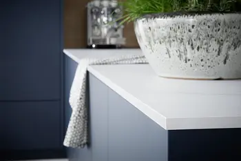 Detailaufnahme einer Seidenglanzfront