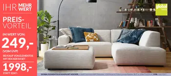 Global Elementos Ecksofa