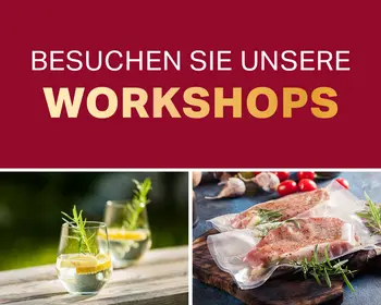 Verschiedene Themen als Beispiele für die zur Verfügung stehenden Workshops