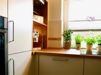 Detailansicht der natürlich klassichen Küche