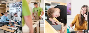 Berufe bei Möbel Wolfrath, Verkauf &amp; Einrichtungsberatung, Tischler, Möbelauslieferung, Verwaltung