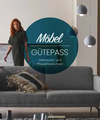 Titel des Contur Möbel Gütepasses.