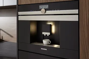 Ein Einbaukaffeevollautomat