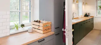 Durchgang zum Hauswirtschaftsraum